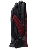 Pieces LEATHER GLOVES, High Risk Red, highres - 17077792_HighRiskRed_005.jpg