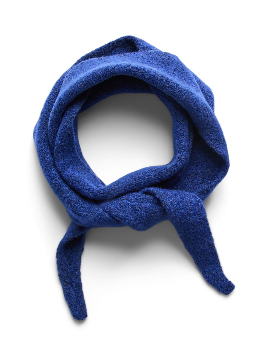 Pcelina cashmere blend scarf, colour: bluing, blue