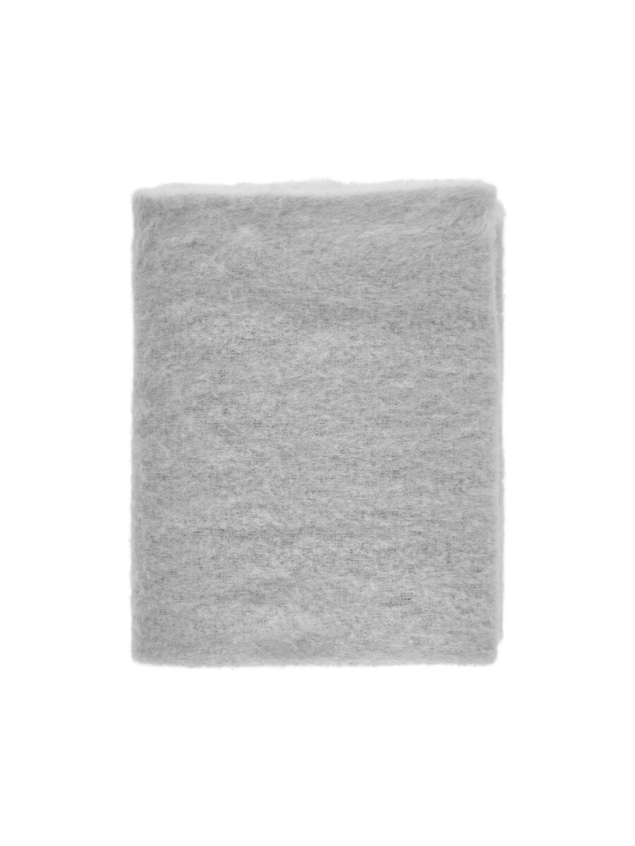 Pieces BUFANDA TIPO MANTA, Light Grey Melange, highres - 17098548_LightGreyMelange_002.jpg