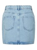Pieces PCNOEL RHINESTEN MINI DENIMNEDERDEL, Light Blue Denim, highres - 17163260_LightBlueDenim_1245778_002.jpg