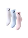 Pieces PCMINDRA 3-PACK STRUMPOR, Bright White, highres - 17157624_BrightWhite_1182242_001.jpg
