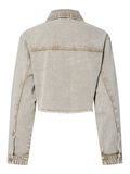Pieces PCFAY DENIM JACKET, Sandshell, highres - 17158358_Sandshell_002.jpg