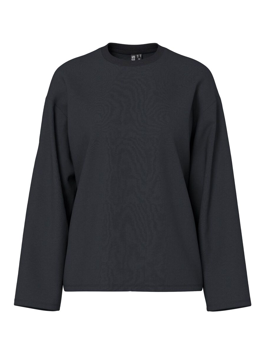 Pieces PCSADIE LONG SLEEVED TOP, Black, highres - 17146655_Black_001.jpg
