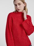 Pieces PCNELL KNITTED PULLOVER, Poppy Red, highres - 17128212_PoppyRed_006.jpg