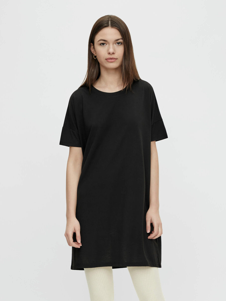 Pieces PCNILLA OVERSIZED T-SHIRT, Black, highres - 17120141_Black_003.jpg