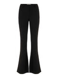 Pieces STRETCHY FLARED TROUSERS, Black, highres - 17109869_Black_001.jpg