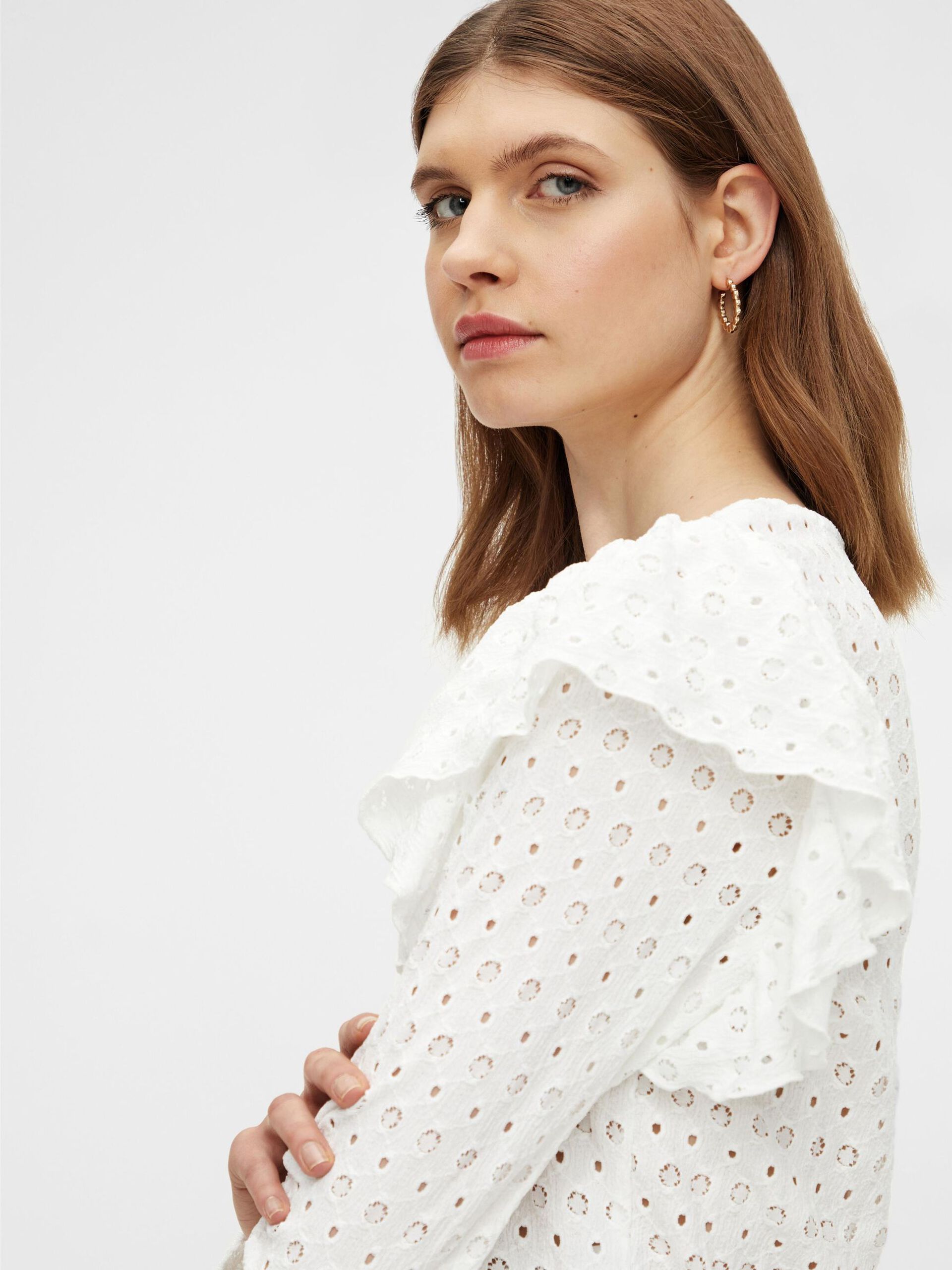 Carousel image - FLÆSE BLUSE, Cloud Dancer | 4