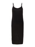 Pieces V-SHAPE SLIP DRESS, Black, highres - 17092359_Black_001.jpg