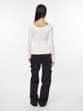 Pieces PCKITTE  LONG SLEEVED TOP, Bright White, highres - 17101437_BrightWhite_004.jpg
