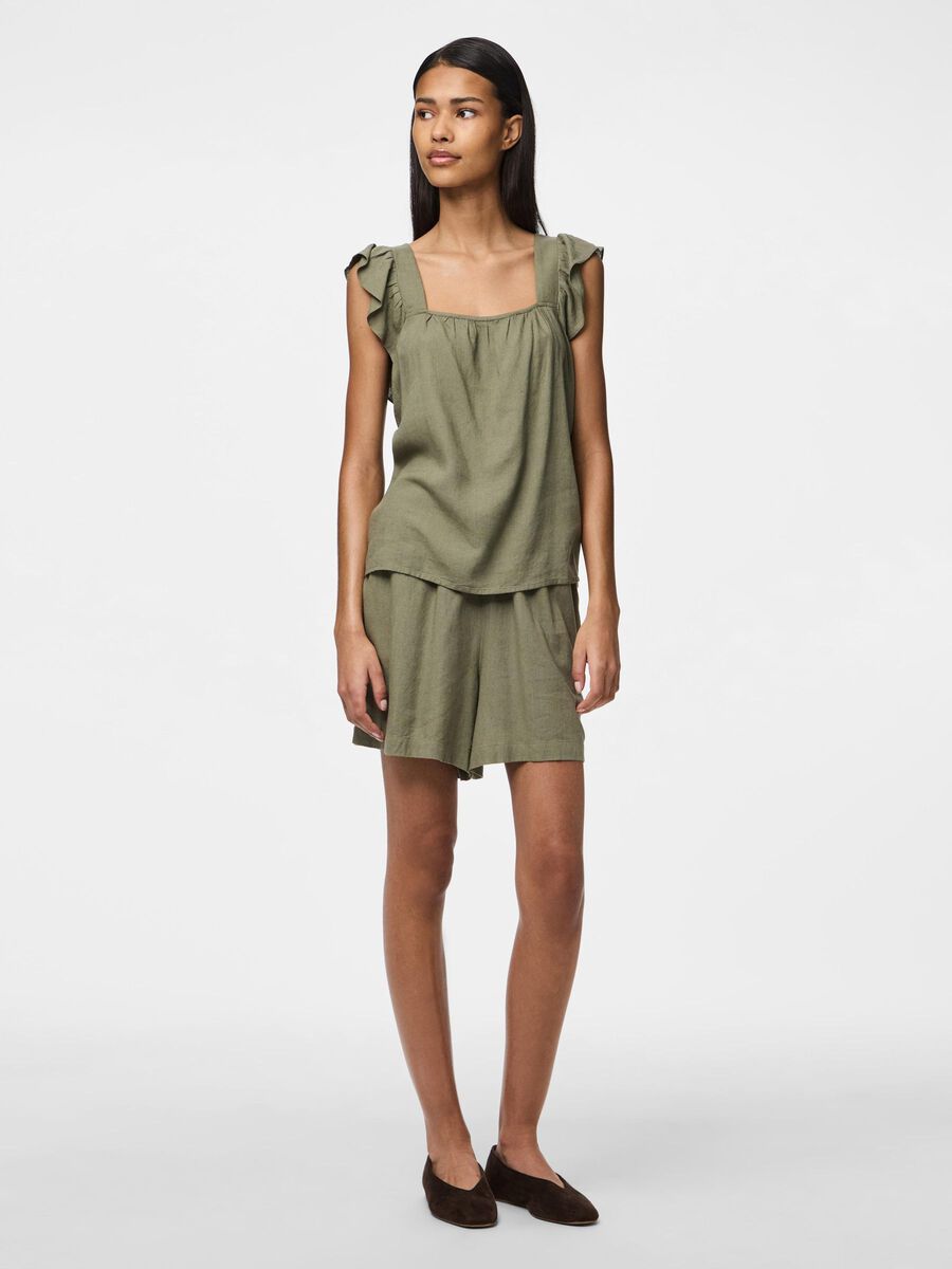 Carousel image - PCPIA SHORTS, Deep Lichen Green | 3