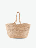 Pieces STRAW SHOPPING BAG, Nature, highres - 17093624_Nature_001.jpg