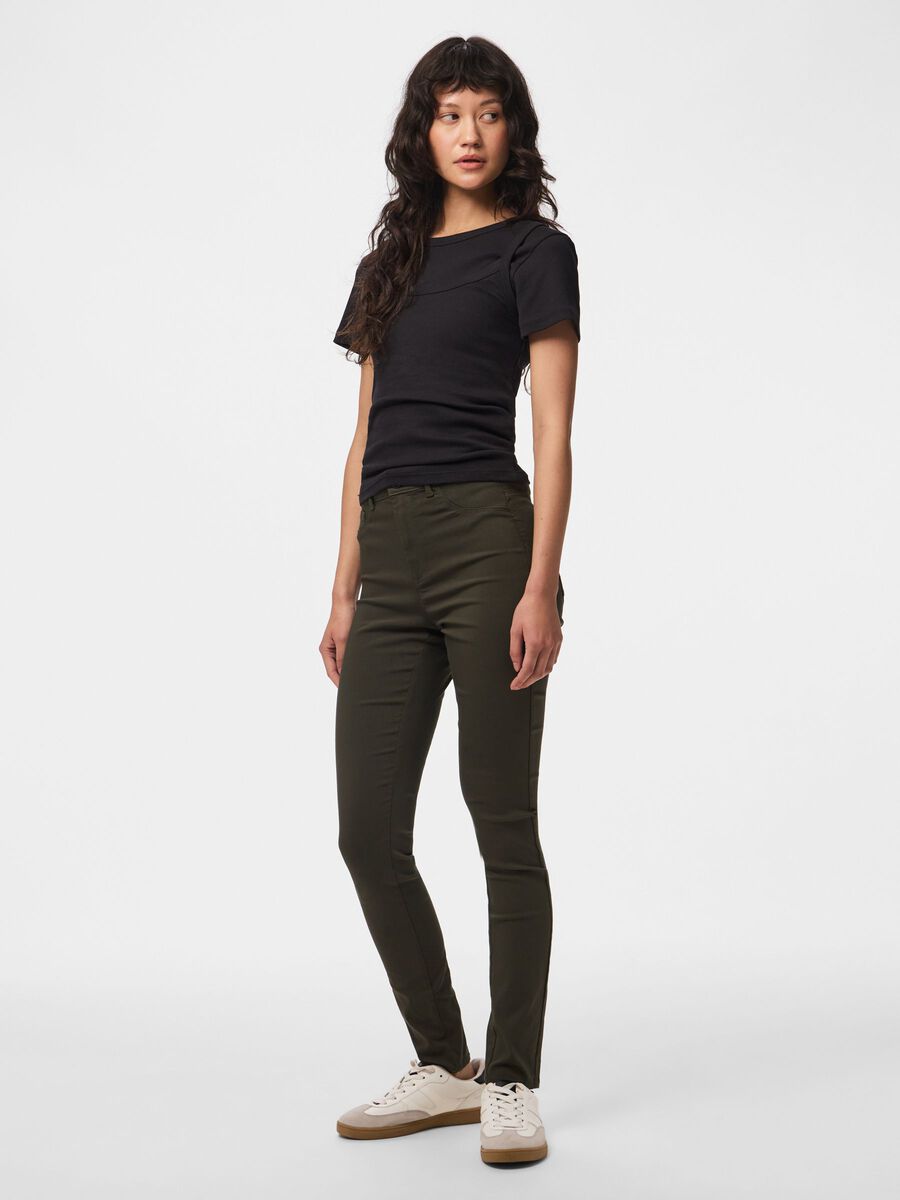 Carousel image 1 PCHIGHSKIN HW JEGGINGS, Forest Night