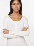 Pieces PCKITTE  LONG SLEEVED TOP, Bright White, highres - 17101437_BrightWhite_006.jpg