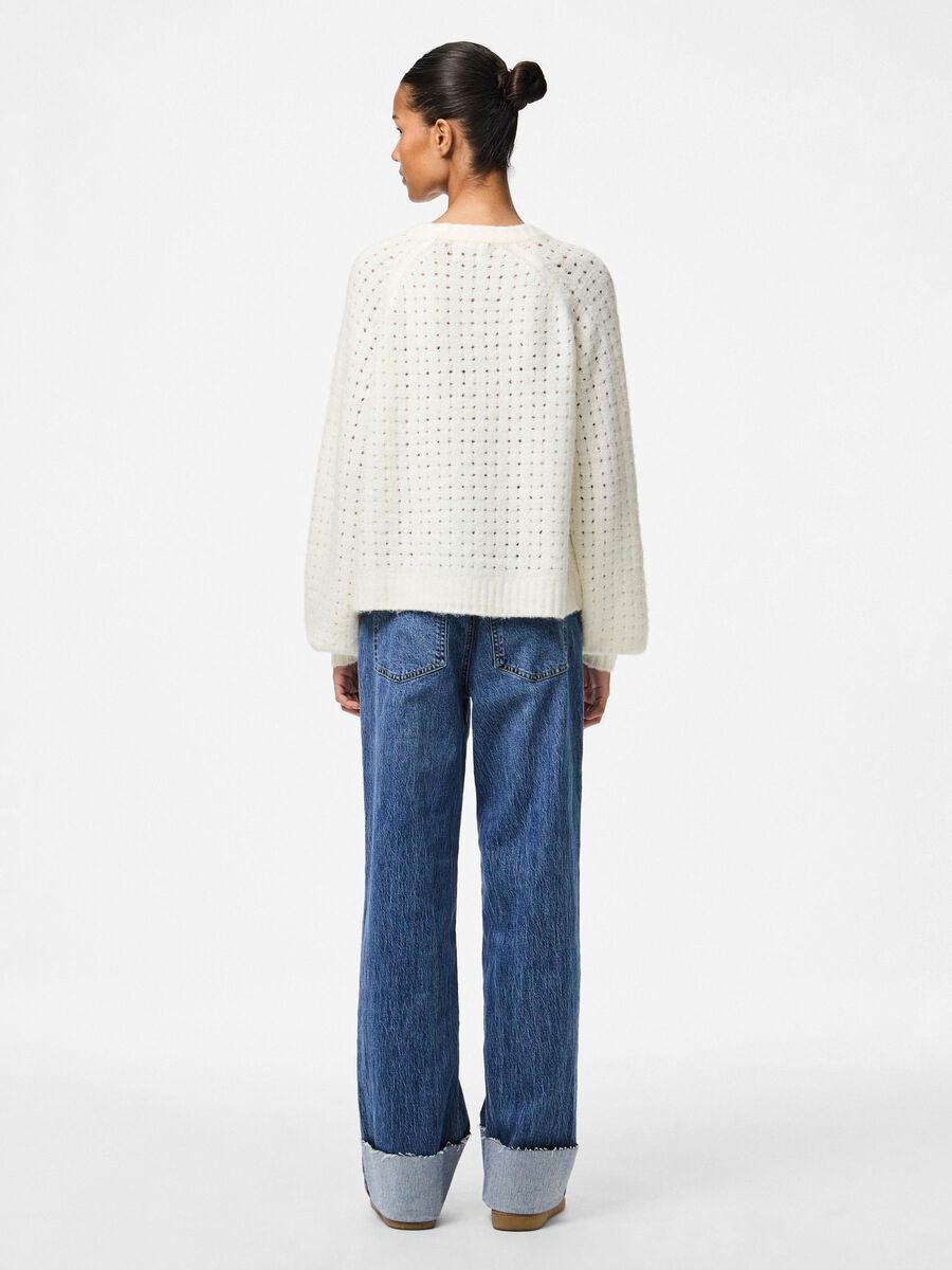 Pieces PCSIKKA KNITTED JUMPER, Cloud Dancer, highres - 17158183_CloudDancer_004.jpg