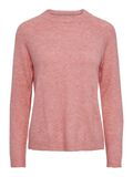 Pieces PCJULIANA KNITTED PULLOVER, Strawberry Pink, highres - 17126277_StrawberryPink_001.jpg