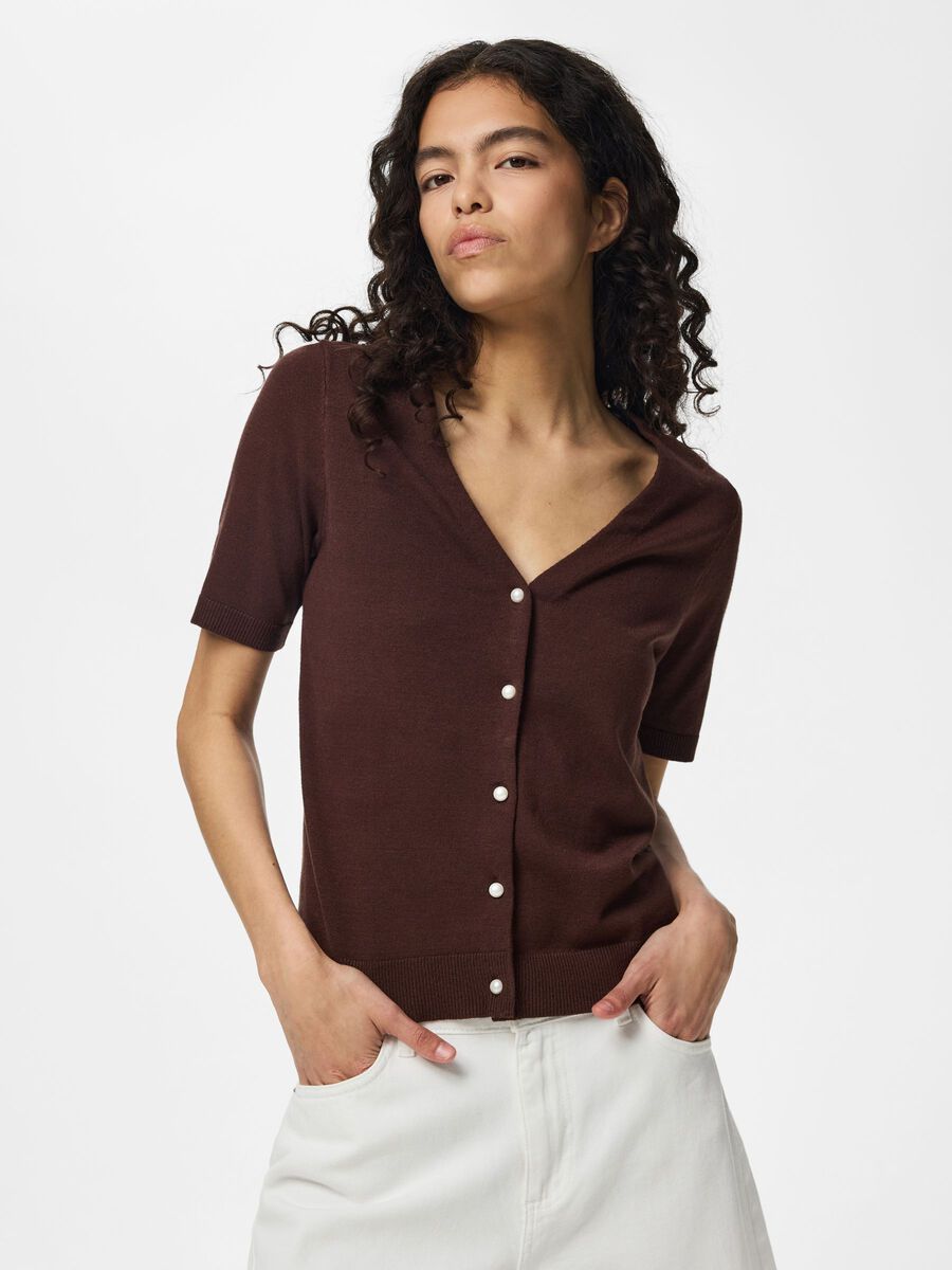 Product carousel image - PCNORA V-RINGNING STICKAD KOFTA, Chicory Coffee | 1