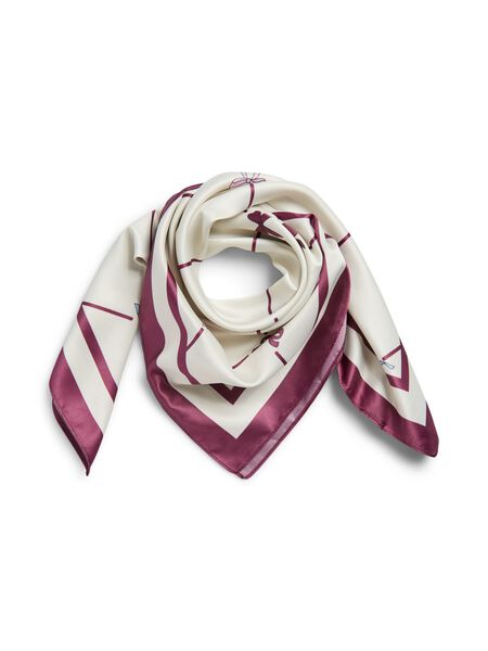 Pieces PCBAMBI SQUARE  SCARF, Egret, highres - 17163612_Egret_1249308_001.jpg
