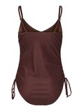Product image thumbnail - PCBAOMI RUCHING  SWIMSUIT, Deep Mahogany | 7