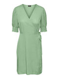 Pieces PCTALA WRAP DRESS, Quiet Green, highres - 17133694_QuietGreen_001.jpg