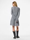 Product image thumbnail - PCRYDIA A-SHAPE KNITTED DRESS, Medium Grey Melange | 2