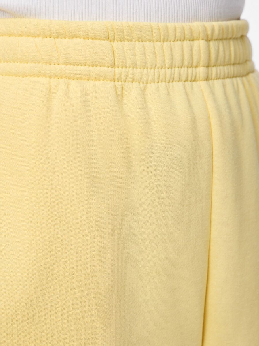 Carousel image - PCCHILLI - DROIT JOGGING EN MOLLETON, Pale Banana | 6