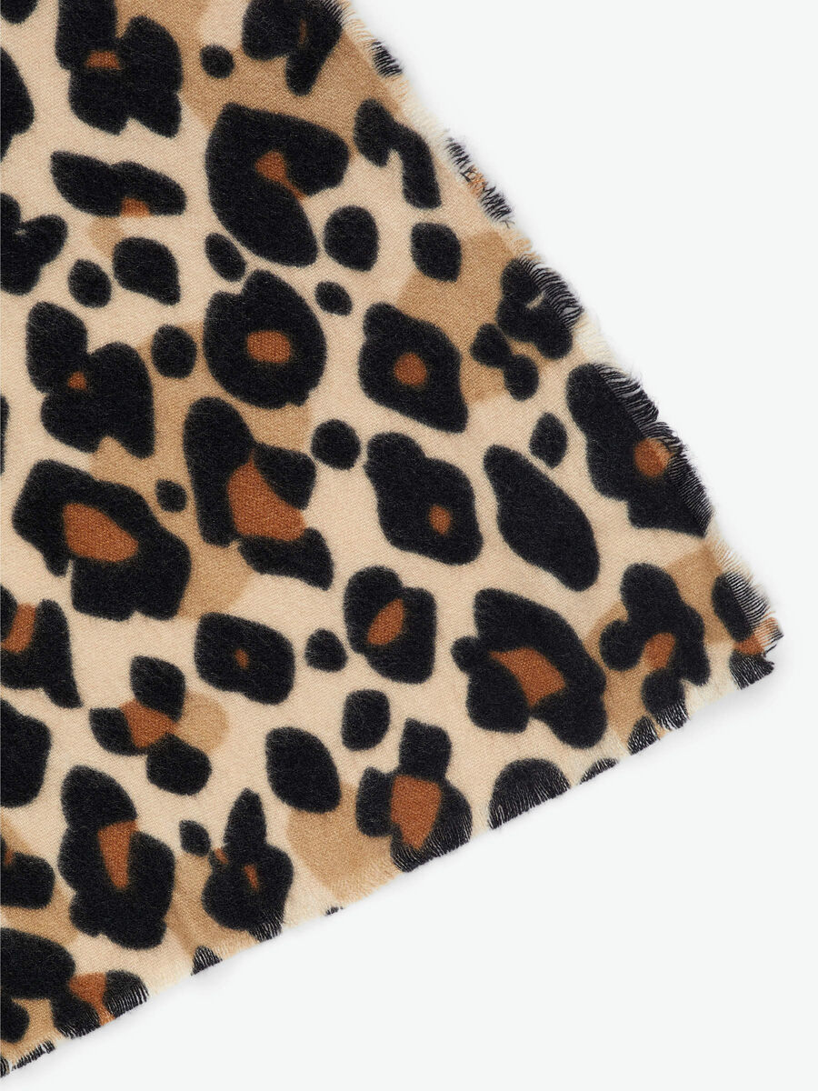 Pieces ANIMALPRINT SCHAL, Tannin, highres - 17099962_Tannin_721469_006.jpg