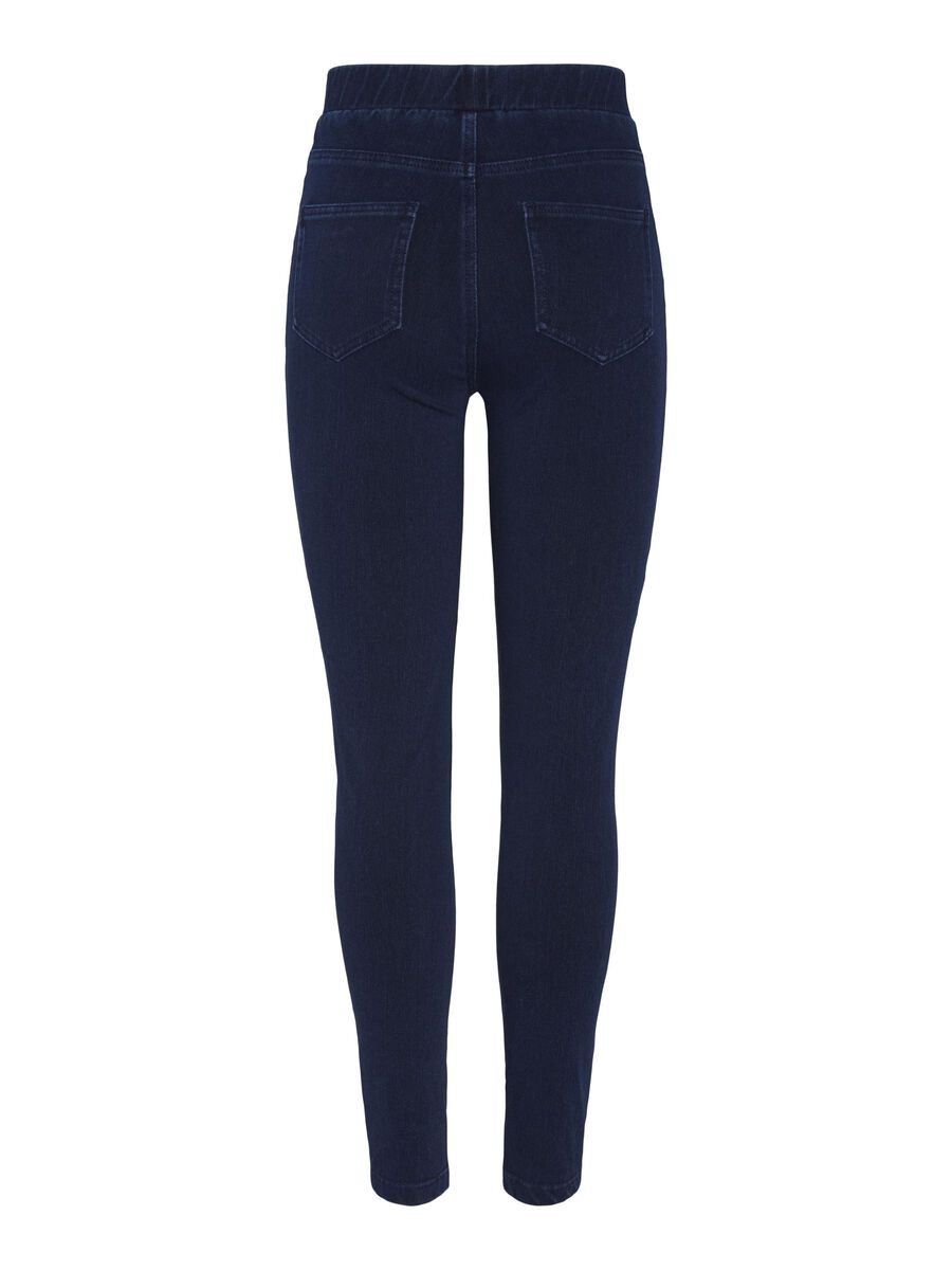 Pieces PCJUMBO FOXY MW JEGGINGS, Dark Blue, highres - 17154868_DarkBlue_002.jpg