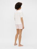 Pieces SHORTS ET T-SHIRT PYJAMA, Cloud Dancer, highres - 17117384_CloudDancer_892964_004.jpg