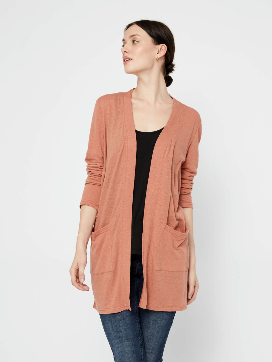 Pieces CARDIGAN, Copper Brown, highres - 17104619_CopperBrown_003.jpg