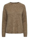 Pieces PCJULIANA KNITTED PULLOVER, Fossil, highres - 17126277_Fossil_001.jpg