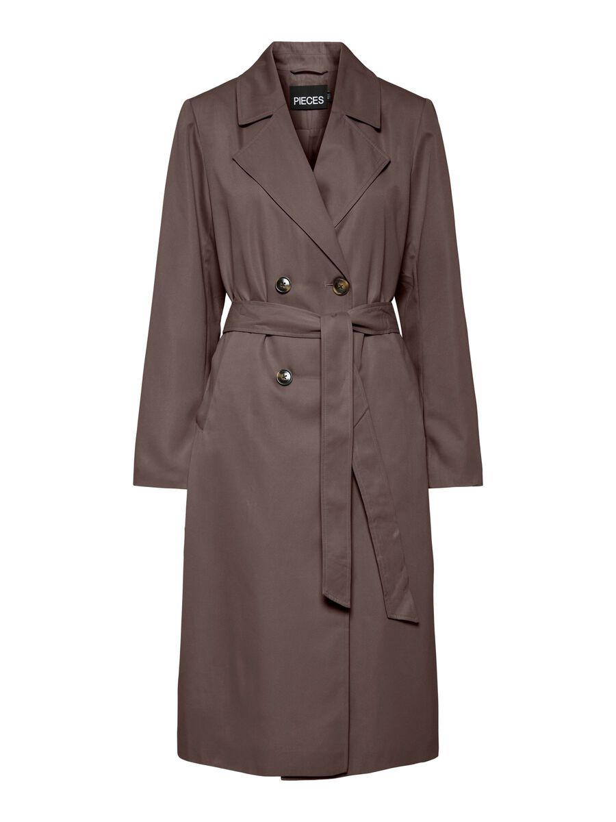 Product carousel image - PCSCARLETT TRENCHCOAT, Coffee Quartz | 2