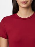 Pieces PCFYLLA NYLON T-SHIRT, Rhubarb, highres - 17157916_Rhubarb_006.jpg
