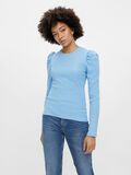 Pieces PCANNA LONG SLEEVED BLOUSE, Little Boy Blue, highres - 17111987_LittleBoyBlue_828959_003.jpg