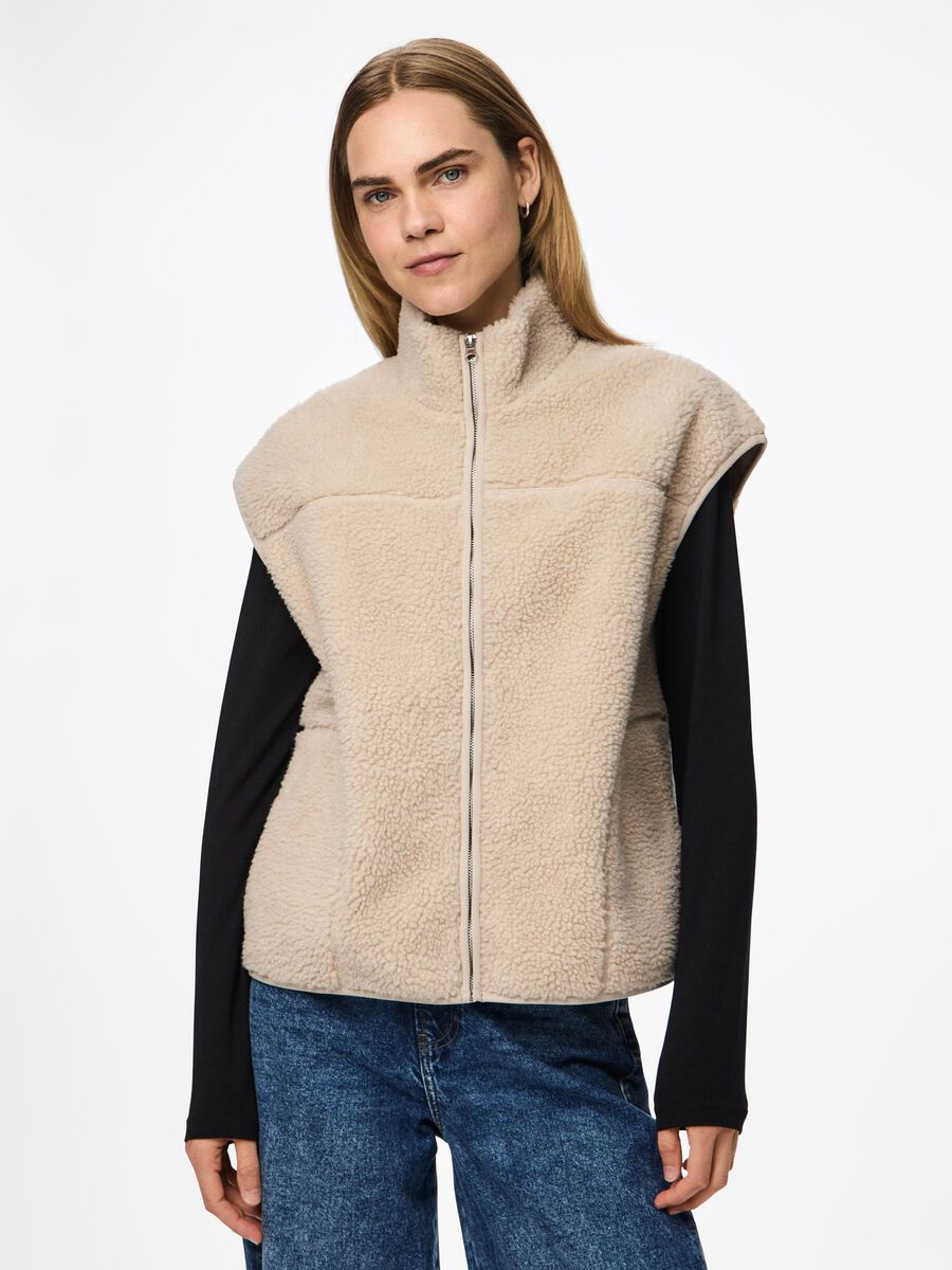 Product carousel image - PCSADIA GILET, Silver Gray | 1