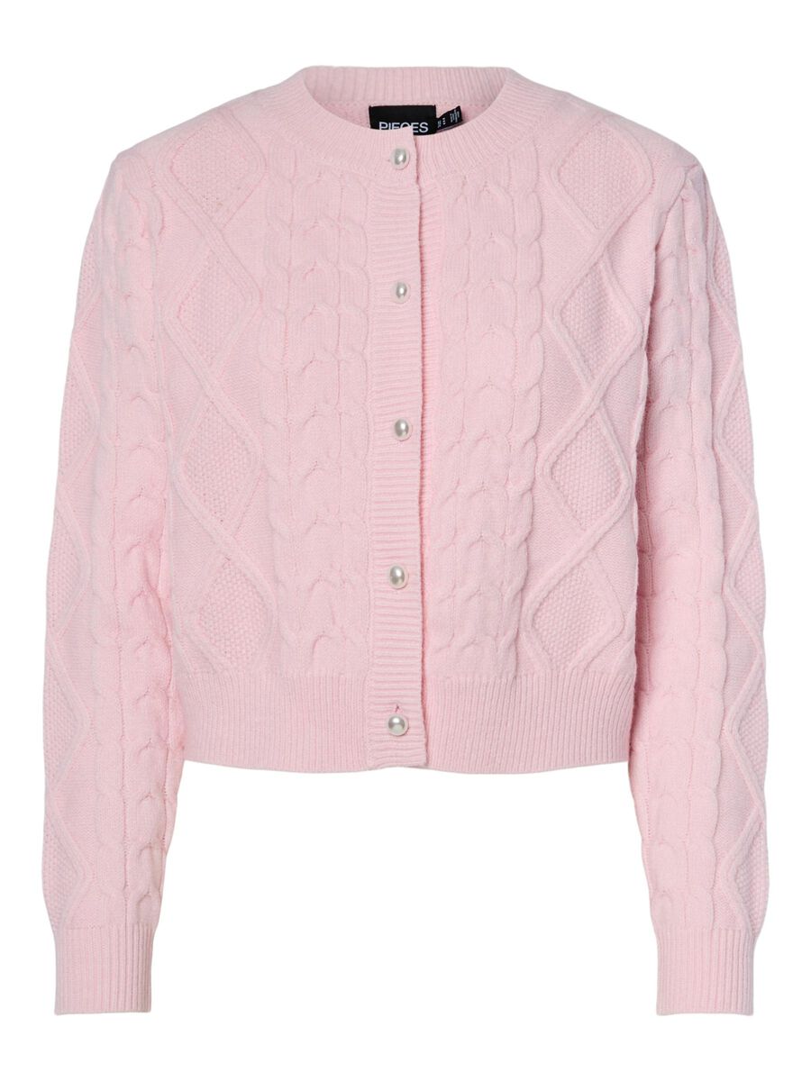 Pieces PCSOFIA KNITTED CARDIGAN, Pink-A-Boo, highres - 17160189_PinkABoo_001.jpg