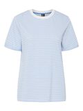 Pieces PCRIA FOLD UP T-SHIRT, Bright White, highres - 17093747_BrightWhite_1155426_001.jpg