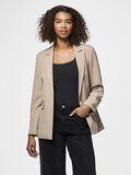 Product image thumbnail - PCBOZZY - LÉOPARD BLAZER, Silver Mink | 1