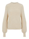 Pieces PCTESSI KNITTED PULLOVER, Fog, highres - 17113261_Fog_001.jpg