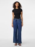 Pieces PCTABI - TMH - LIEN À NOUER JEAN, Dark Blue Denim, highres - 17157602_DarkBlueDenim_005.jpg