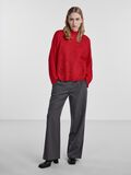 Pieces PCNELL KNITTED PULLOVER, Poppy Red, highres - 17128212_PoppyRed_005.jpg