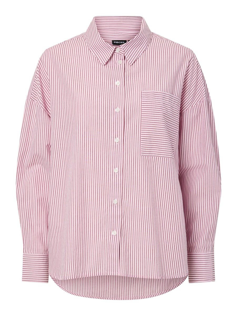 Pieces PCFELINE  STRIPED SHIRT, Pink-A-Boo, highres - 17158469_PinkABoo_1208389_001.jpg