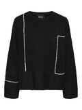 Pieces PCGALE KNITTED JUMPER, Black, highres - 17154185_Black_1149074_001.jpg