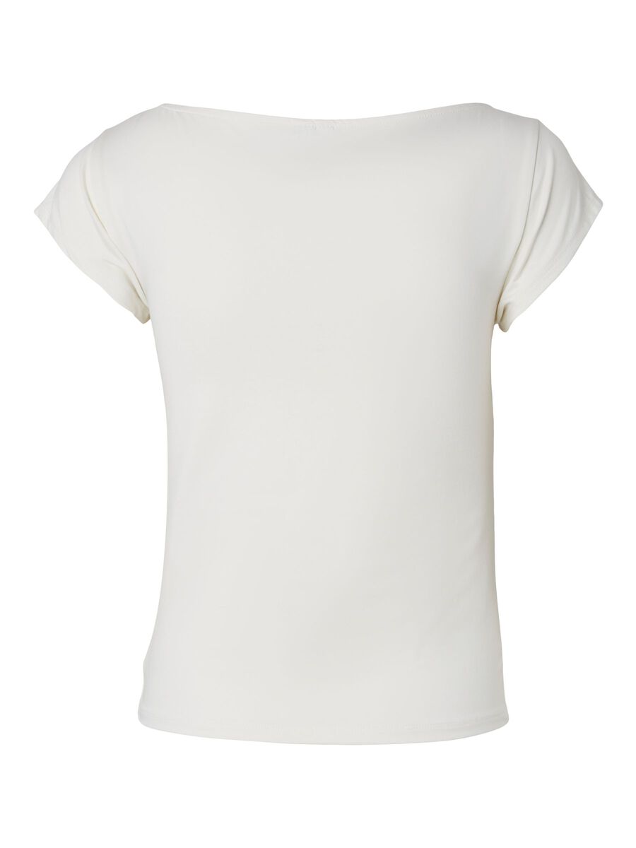 Product carousel image 2 PCMELLY BOATNECK  TOP, Coconut Milk