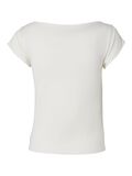 Product image thumbnail 6 PCMELLY BOATNECK  TOP, Coconut Milk