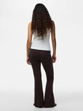 Product image thumbnail - PCGEORGINA MW FLARED LEGGINGS, Hot Fudge | 2