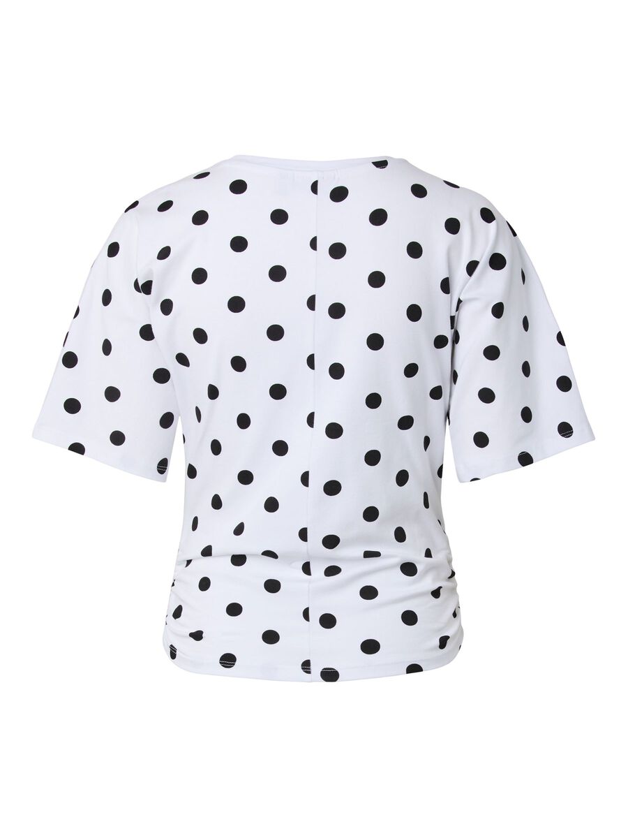 Carousel image 6 PCALLI FITTED T-SHIRT, Bright White
