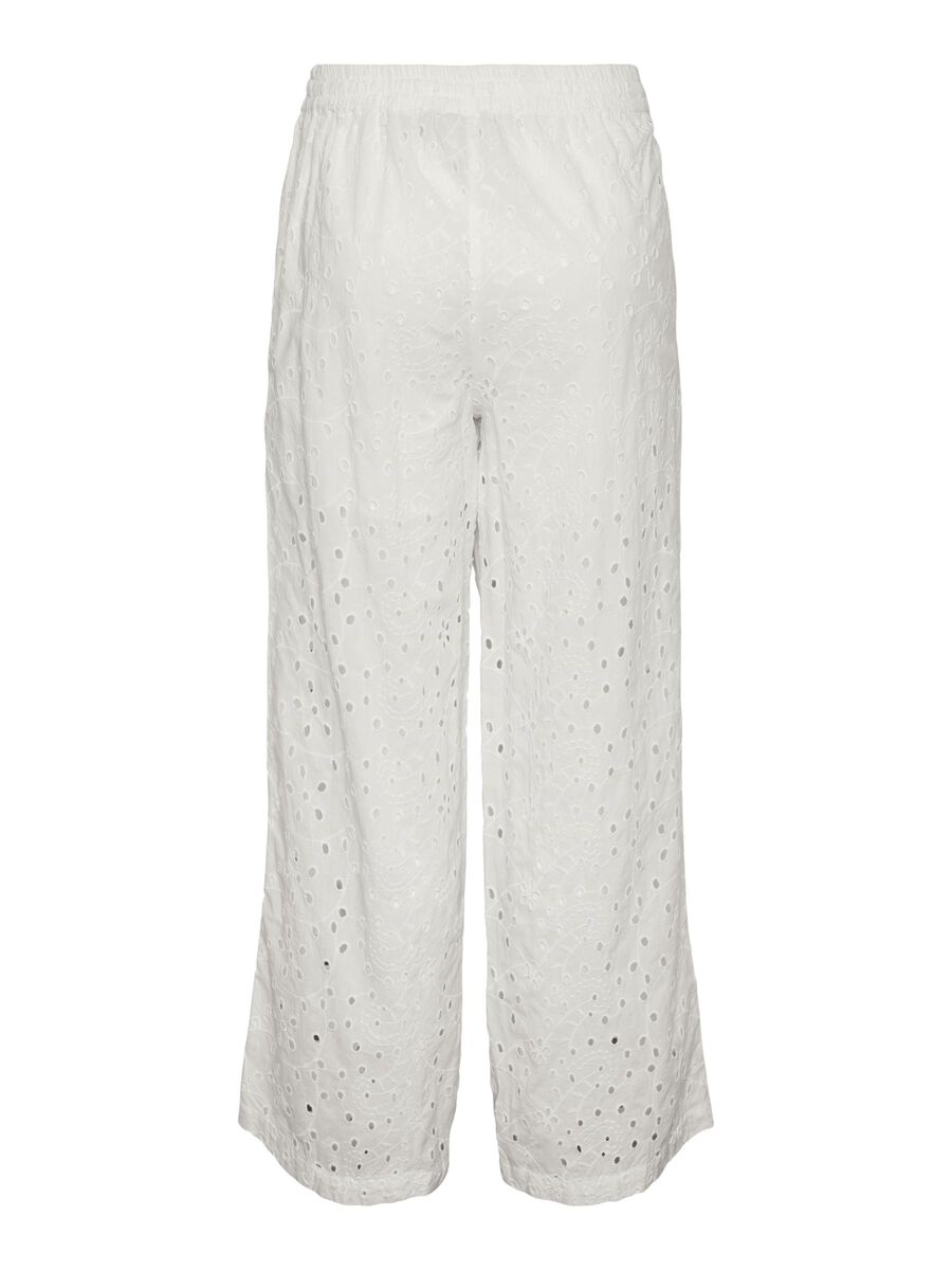 Pieces PCWENDY TROUSERS, Bright White, highres - 17153963_BrightWhite_002.jpg