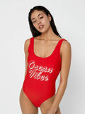 Pieces GRAPHIC STATEMENT SWIMSUIT, High Risk Red, highres - 17093481_HighRiskRed_661354_005.jpg