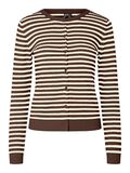 Pieces PCNORA KNITTED CARDIGAN, Hot Fudge, highres - 17154558_HotFudge_1224761_001.jpg