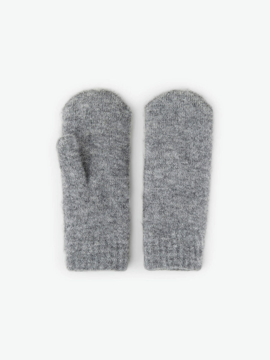 Pieces PCCINDY MITTENS, Medium Grey Melange, highres - 17114761_MediumGreyMelange_001.jpg